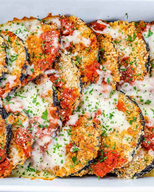 Healthy Eggplant Parmesan Recipe