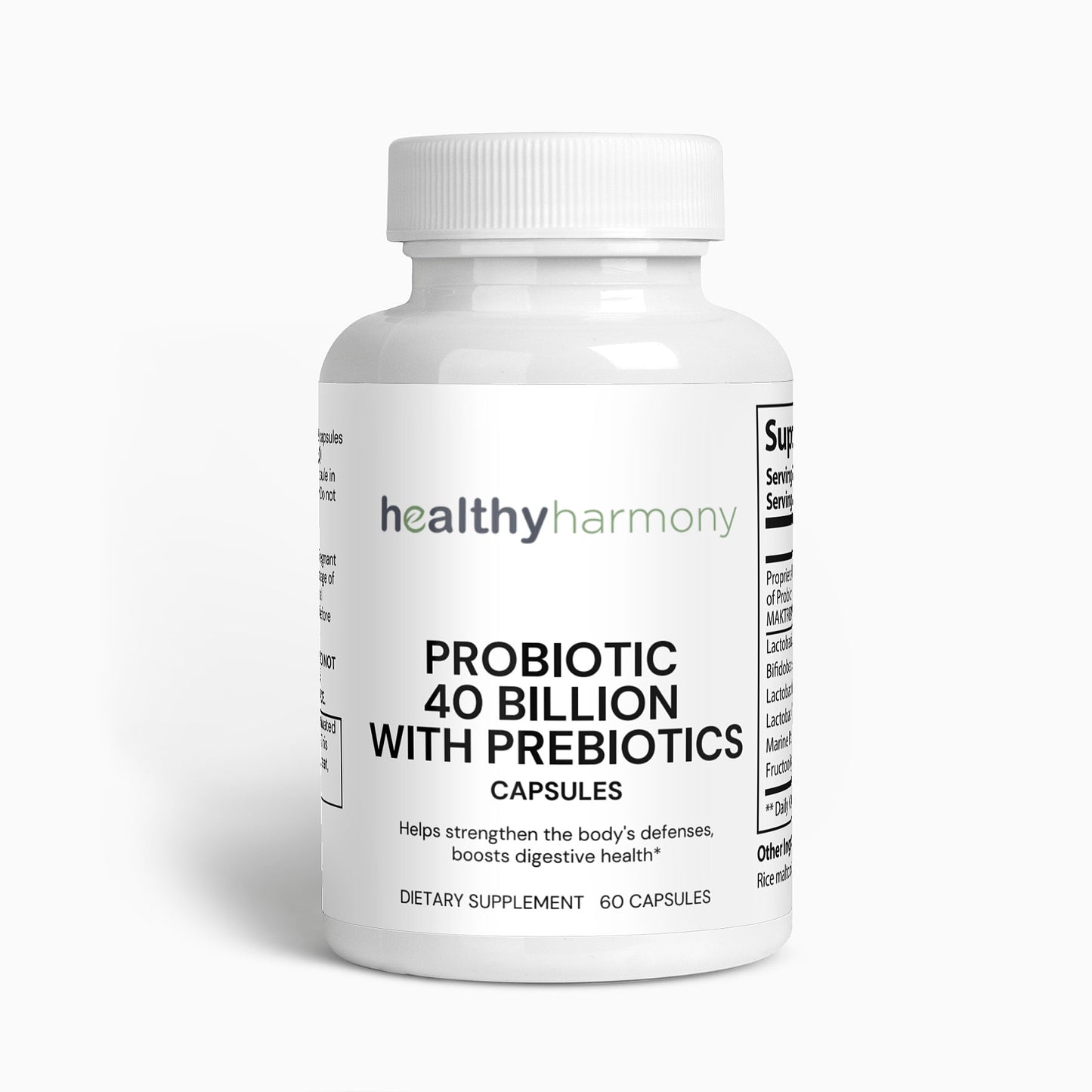 Probiotic 40 Billion with Prebiotics